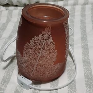Scentsy Gold Leaf Warmer